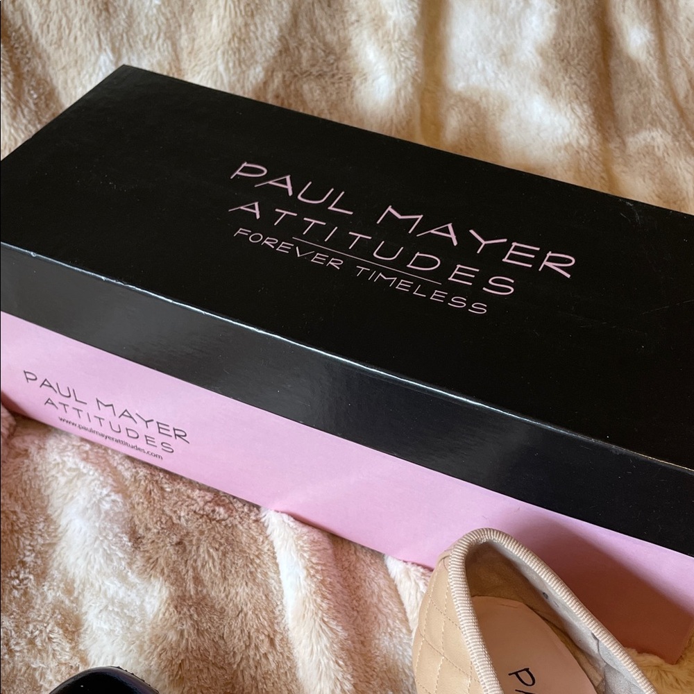 Paul Mayer Tan and Black Quilted Flats - Picture 12 of 12